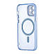 Чохол для Apple iPhone 12" MagSafe Composite Matte Splash (blue), фото 3