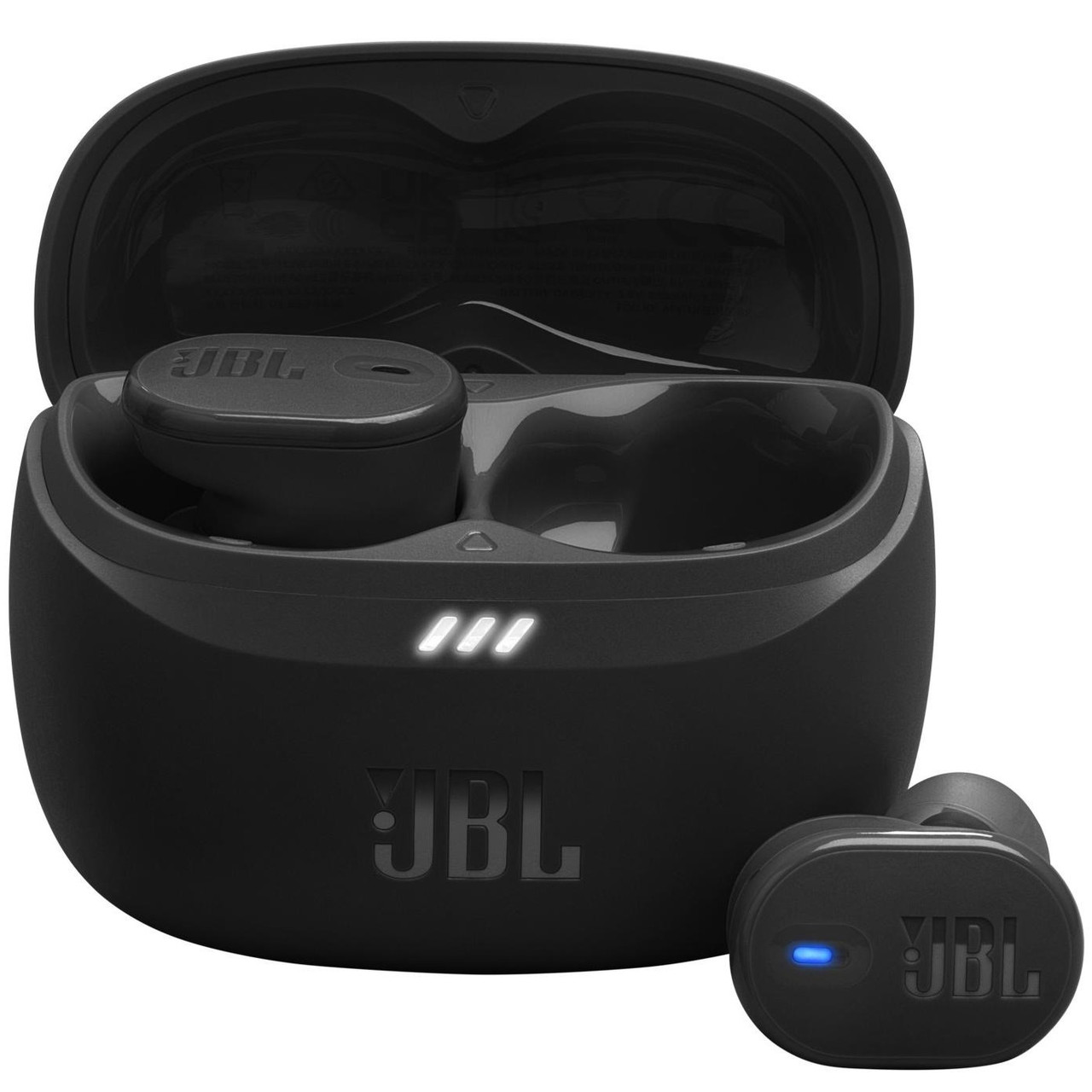 Бездротові навушники (Bluetooth-гарнітура) JBL Tune Buds 2 Black (JBLTBUDS2BLK), фото 1