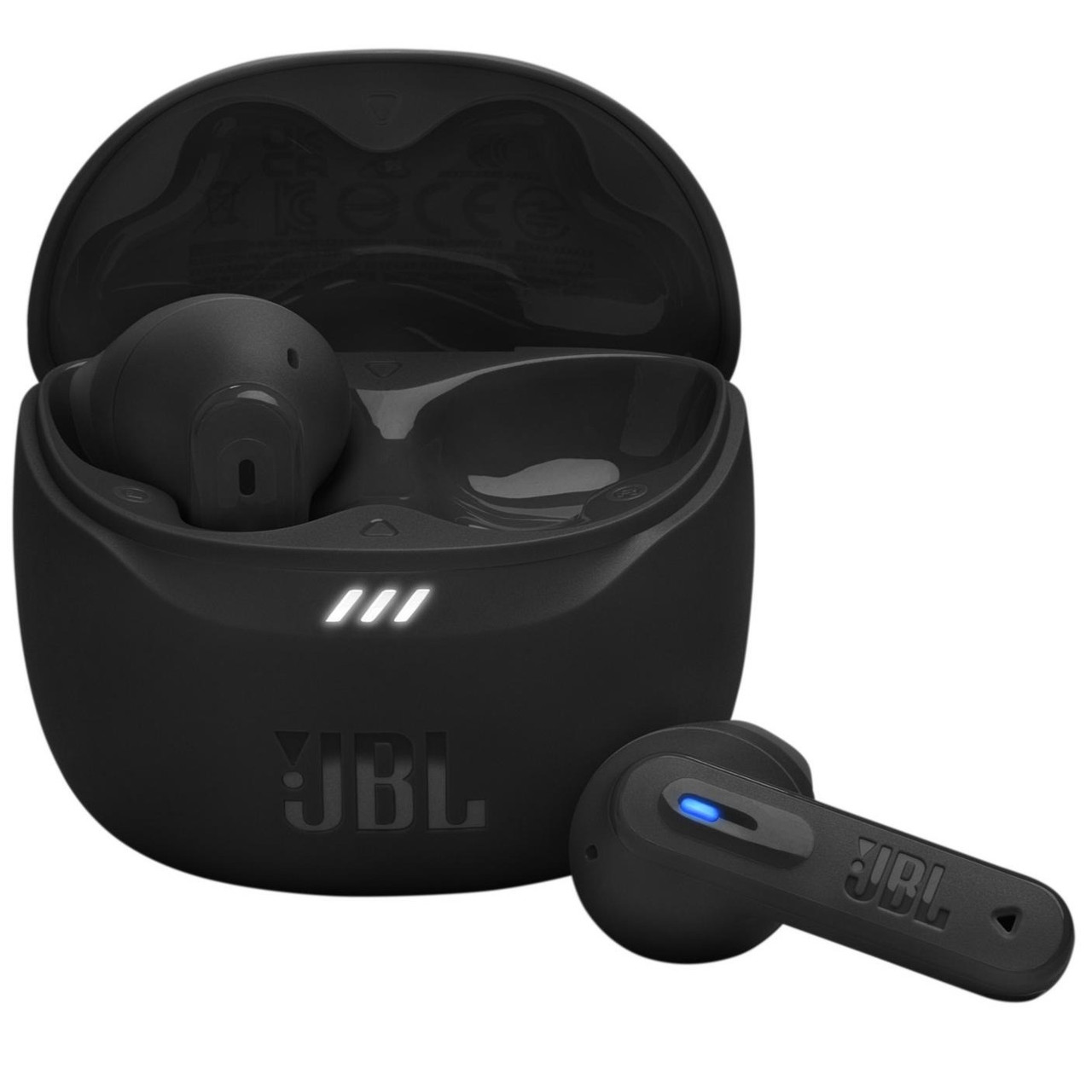 Бездротові навушники (Bluetooth-гарнітура) JBL Tune Flex 2 Black (JBLTFLEX2BLK), фото 1