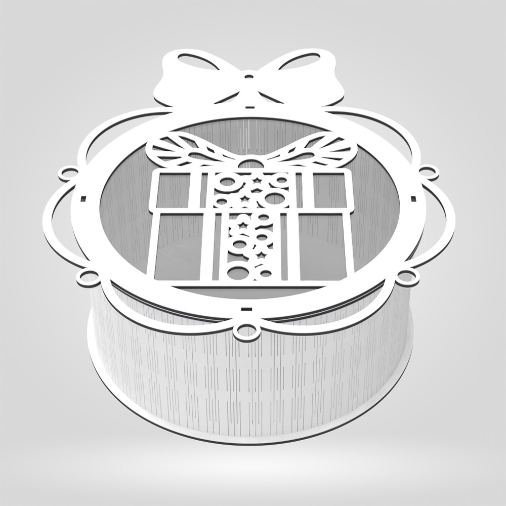 Подарункова коробка EKOSTAR d200 h100, фото 1