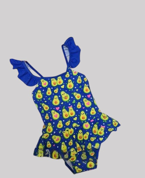 Купальник слитный для девочек Samegame 127 Грушка электрик(В НАЛИЧИИ ТОЛЬКО 28 30 32 34 36 УКР р-ры)