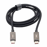 Кабель Type-C to Type-C 100W PD з індикацією для заряджання ноутбука та смартфона Remax 1.2m