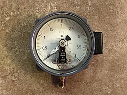 ЕКМ-1У Електроконтактний сигналізувальний манометр 4 кгс/см2 (Атм) Ф160 мм М20*1,5 (Стер-НОВІ!!!