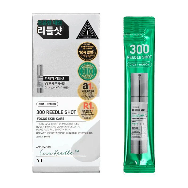 Сироватка для обличчя з мікроголками Reedle Shot 300 VT Cosmetics, 2 мл