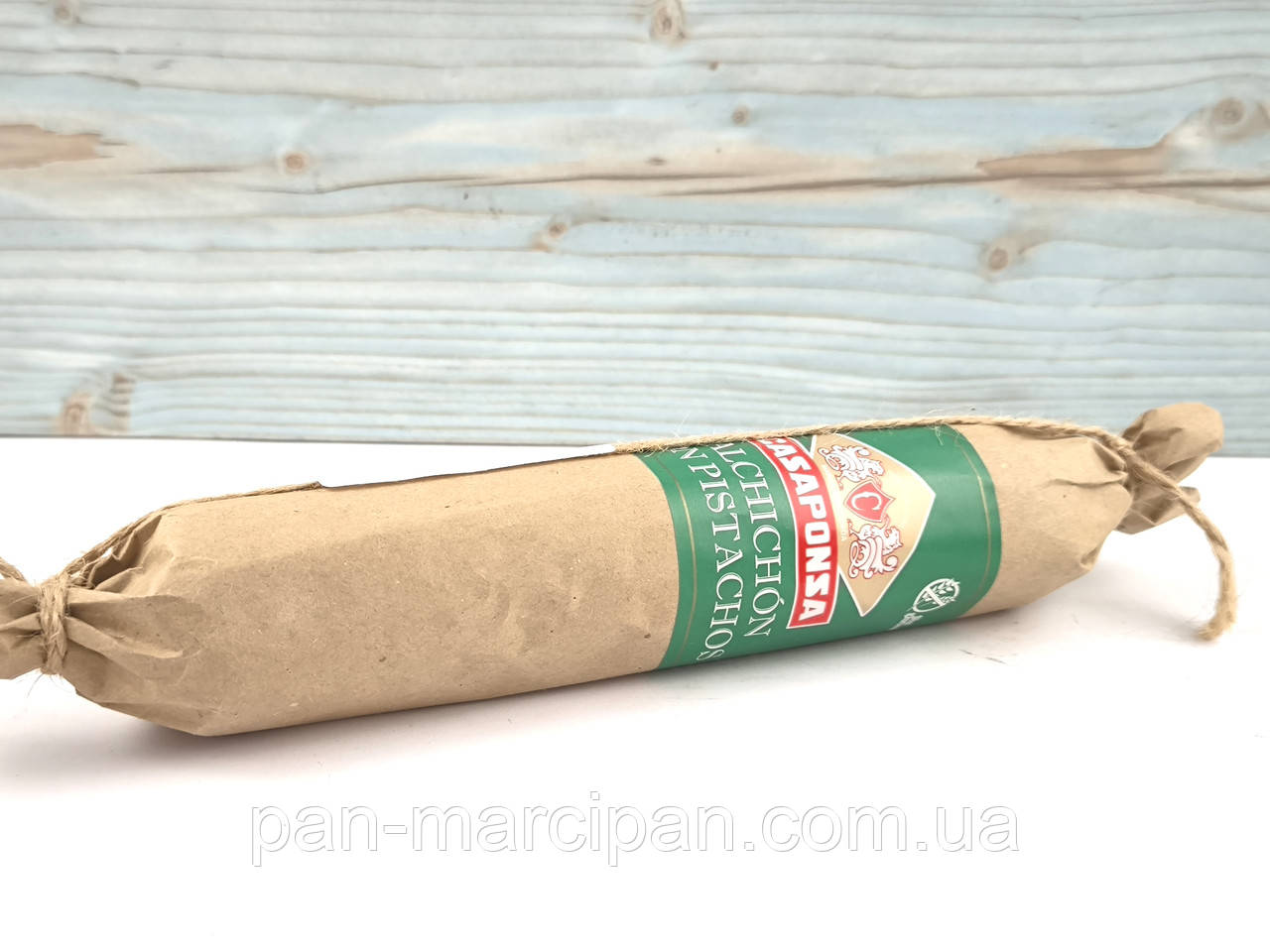 Ковбаса сиров'ялена з фісташками Casaponsa Salchichon con Pistachos +- 250 г (Іспанія), фото 1