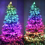 Розумна Світлодіодна гірлянда 10м, RGB, USB, управління через телефон з додатком, водонепроникна, для дому та на ялинку, фото 2