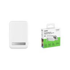 Акумулятор портативний літій-іонний Power Bank Belkin 8000 мА·год, 15 Вт, MagSafe Qi2, білий