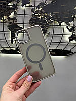 Чохол-накладка Magsafe iPhone 11,Чохол прозорий з магсейфом для телефону Айфон 11
