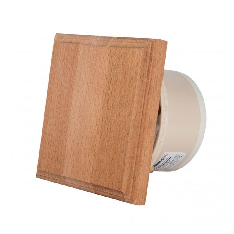 Вентилятор жаростійкий 105 м3/год Mmotors MM-S 100 в сауну високотемпературний дерево квадрат, фото 1