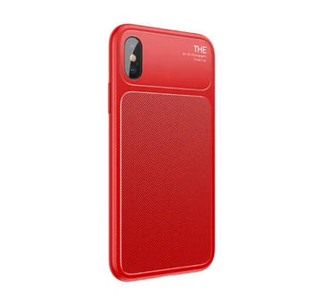 Чохол Baseus для iPhone X Knight Case, Red (WIAPIPHX-JU09)