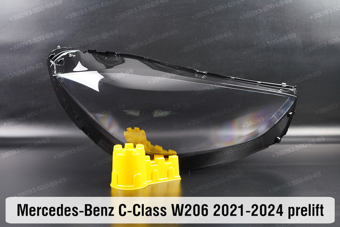 Скло фари Mercedes-Benz C-Class W206 (2021-2024) дорест праве