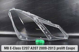 Скло фари Mercedes-Benz E-Class C207 A207 Coupe (2009-2013) дорест праве