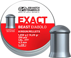 Кулі JSB Exact Beast 4.52мм, 1.05г, 250шт