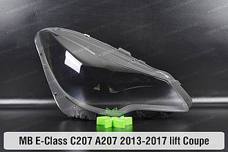 Скло фари Mercedes-Benz E-Class C207 A207 Coupe (2013-2017) рест праве