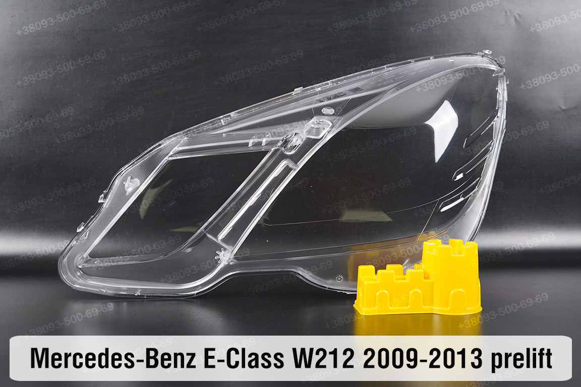 Скло фари Mercedes-Benz E-Class W212 (2009-2013) дорест ліве