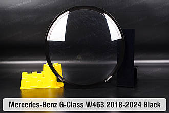 Скло фари Mercedes-Benz G-Class W463 Black (2018-2024) праве