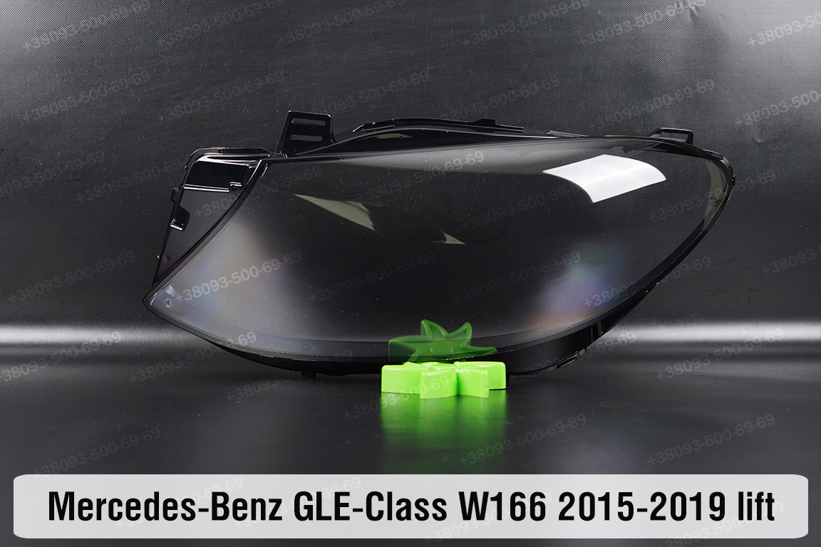 Скло фари Mercedes-Benz GLE-Class W166 (2015-2019) рест ліве, фото 1