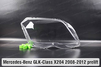 Скло фари Mercedes-Benz GLK-Class X204 (2008-2012) дорест праве