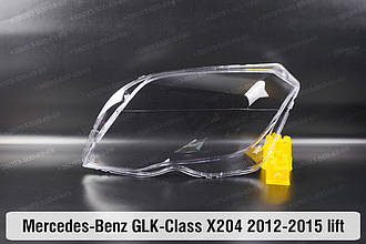 Скло фари Mercedes-Benz GLK-Class X204 (2012-2015) рест ліве