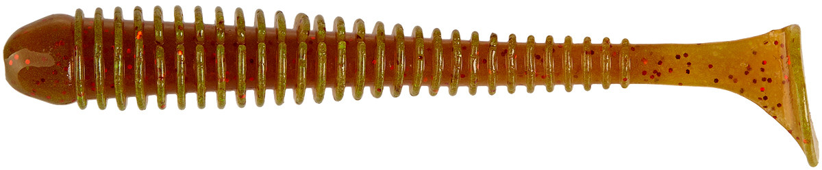 Силикон Keitech Swing Impact 3.5" к:pal#07 motoroil red flake