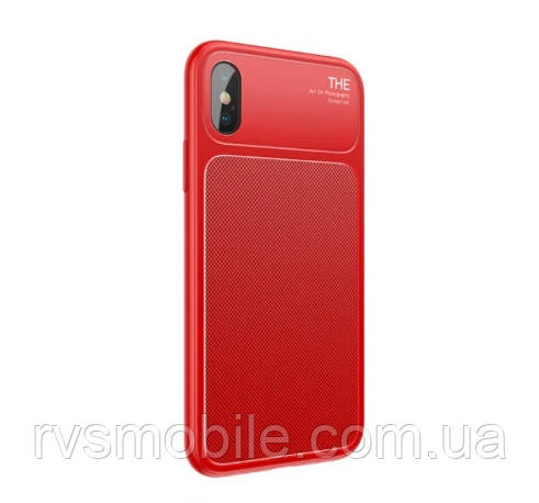Чохол Baseus для iPhone X Knight Case, Red (WIAPIPHX-JU09), фото 1