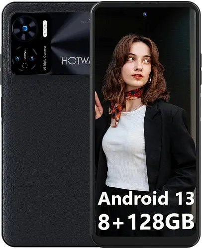 Смартфон HOTWAV Note 12 Black 8\128GB Android 13 NFC 48MP 6180mAh + чохол