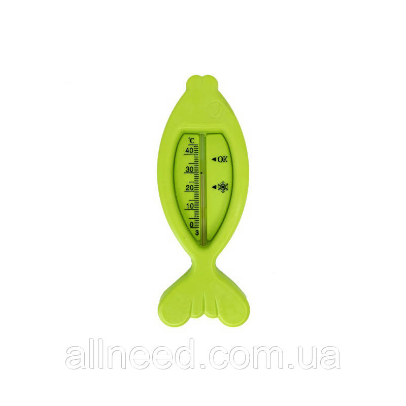 Іграшка-термометр для ванної "Рибка" MGZ-1100 (Light-Green) салатовий