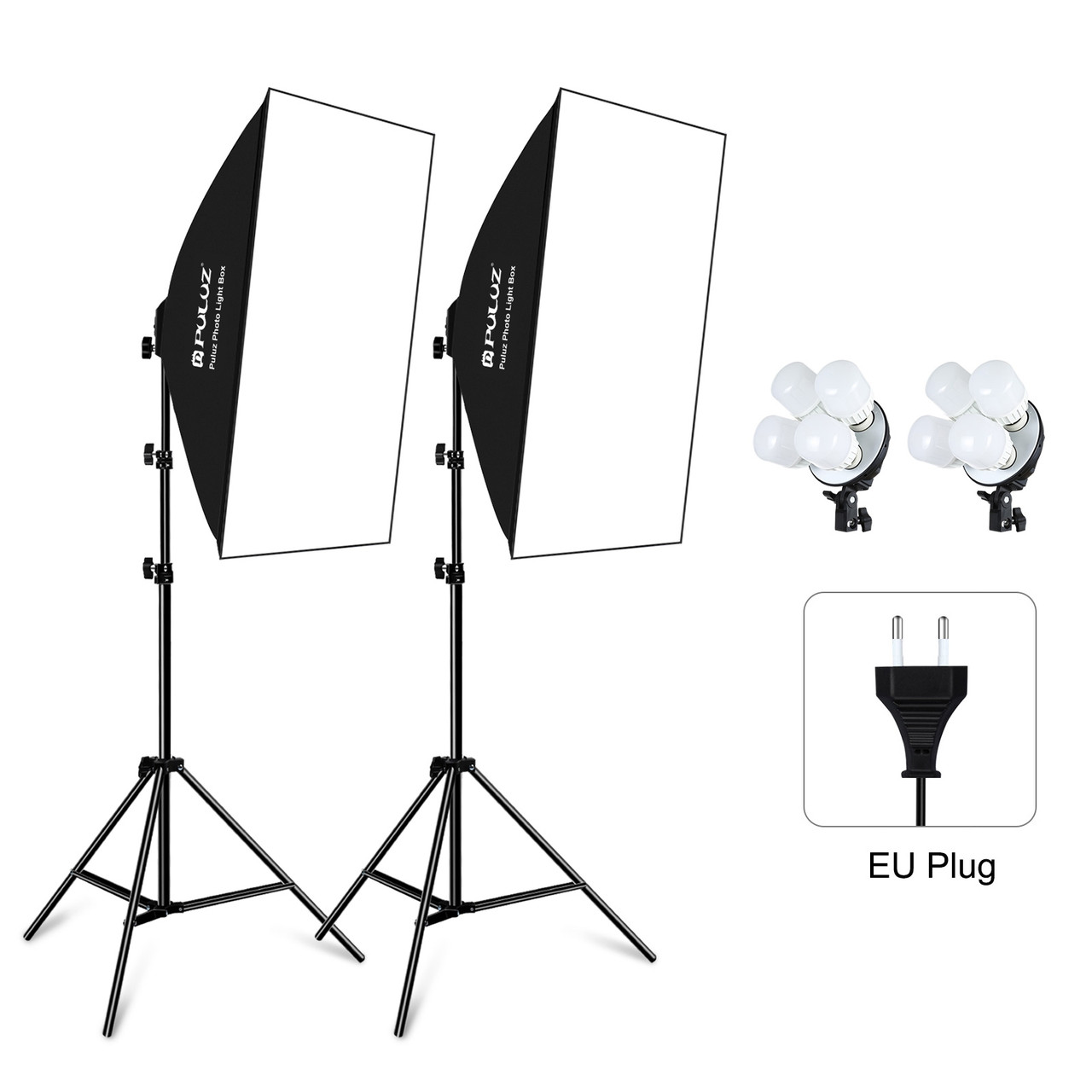 Комплект студійного освітлення 50x70 см Puluz PKT3134EU (LED-лампи 24 вт.)