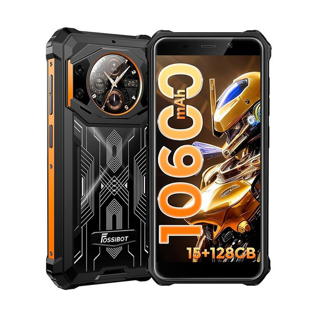 Телефон Fossibot F101 Pro 8/128 Gb 10600mAh батарея протиударний смартфон