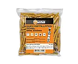 Дюбель швидкого монтажу 8х60 потай, білий, фото 2