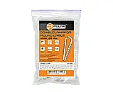 Дюбель-затискач для круглого кабелю D 8 білий, фото 2