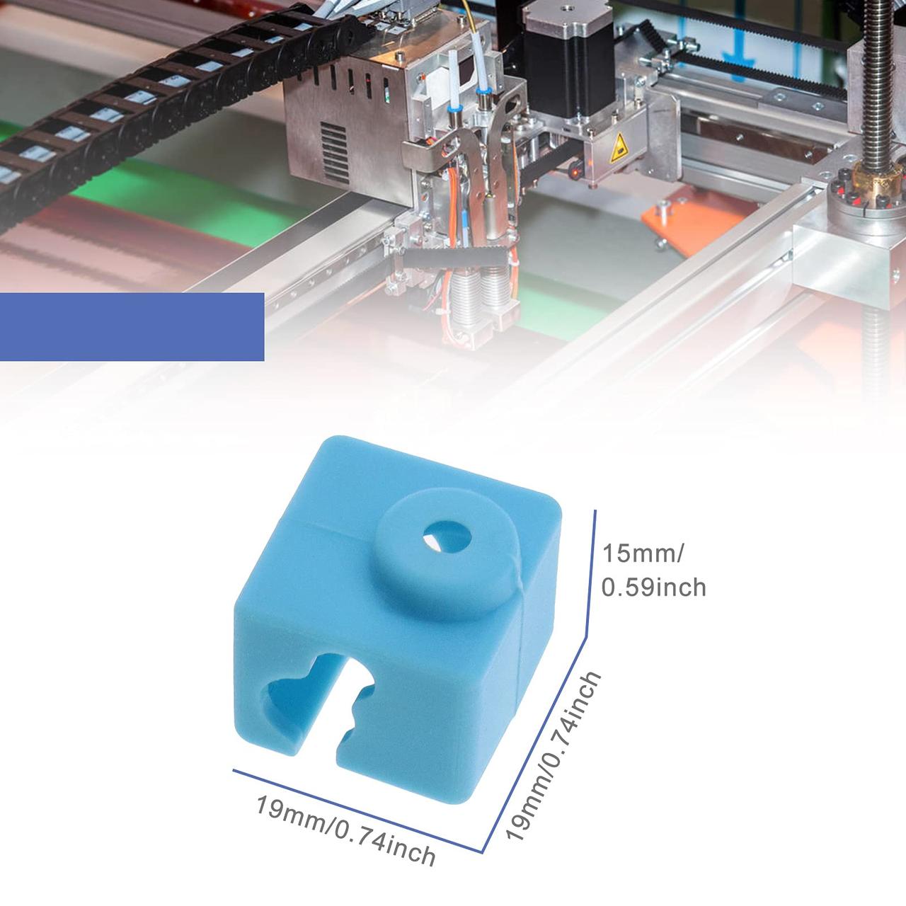 Силіконова шкарпетка для хотенда E3D-V5 в принтерах Anycubic
