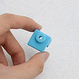 Силіконова «шкарпетка» термозахисна для хотенду E3D-V5 у Anycubic Mega I3/ I3-X/ I3-S/ 4Max PRO/ Kossel/ Chiron/ Predator (Чорний), фото 5