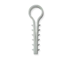 Дюбель-затискач для круглого кабелю D  12 білий