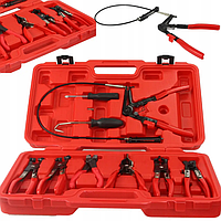 Набір кліщів щипці для зняття хомутів 9 шт. MAR-POL M49545