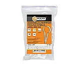 Дюбель-затискач для круглого кабелю D 20 білий, фото 2