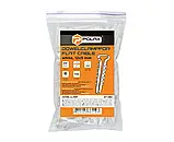 Дюбель-затискач для плоского кабелю 12х5 мм, білий, фото 2