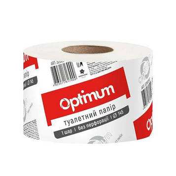 Папір туалетний макулатурний Pro Service Optimum Джамбо 100 м 1 шт. (32660907)