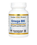 California Gold Nutrition, Омега-800, ультраконцентрований риб’ячий жир Омега-3, форма тригліцеридів, 30 капс, фото 2