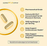 California Gold Nutrition, Омега-800, ультраконцентрований риб’ячий жир Омега-3, форма тригліцеридів, 30 капс, фото 5