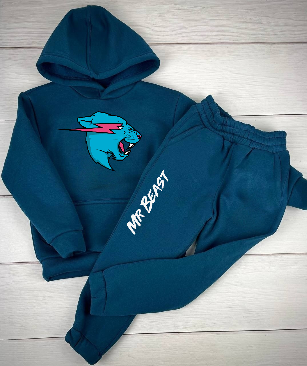 Теплий спортивний костюм MrBeast | Мерч Містер Біст, фото 1