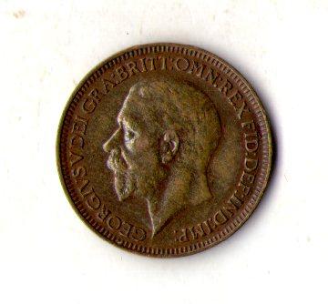 Велика Британія › Король Георг V 1 фартінг 19032рік №2695, фото 1