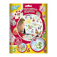 Новорічні наклейки Totum Казки (25523)