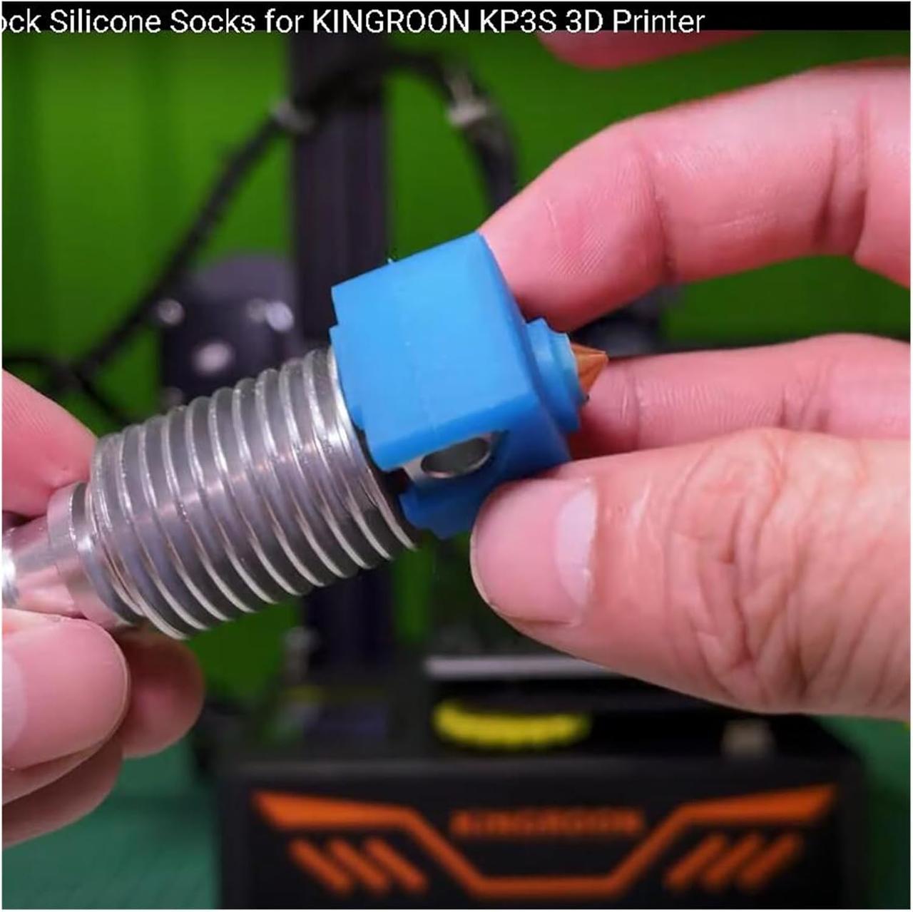 Силіконова шкарпетка для хотенда E3D-V5 в принтерах Kingroon KP3 KP3S KP5L KP7