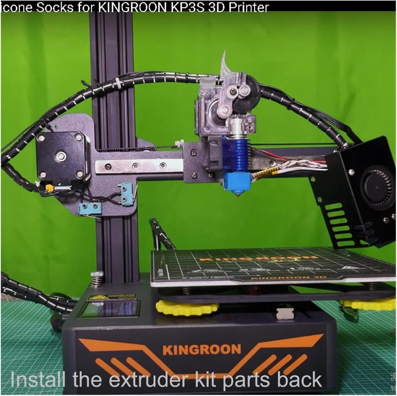 Силіконова шкарпетка для хотенда E3D-V5 в принтерах Kingroon KP3 KP3S KP5L KP7