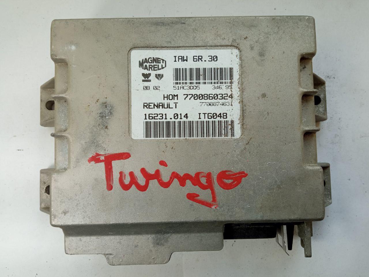 Електронний блок керування Renault Twingo Magneti Marelli IAW 6R.30 / IAW6R30 / 7700860324 / 16231.014 / 16232014 / ITG048 / HEVEL