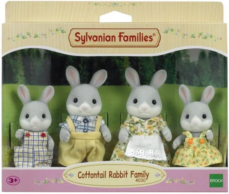 Набір Sylvanian Families 4030 Сім'я сірих кроликів
