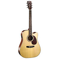 Гітара електроакустична Cort MR600F Natural Satin (MR600F NS)