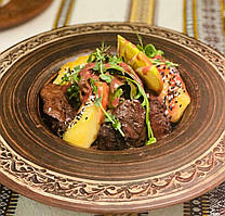 Тарілка для пасти Керамклуб 285 мм Ангоб