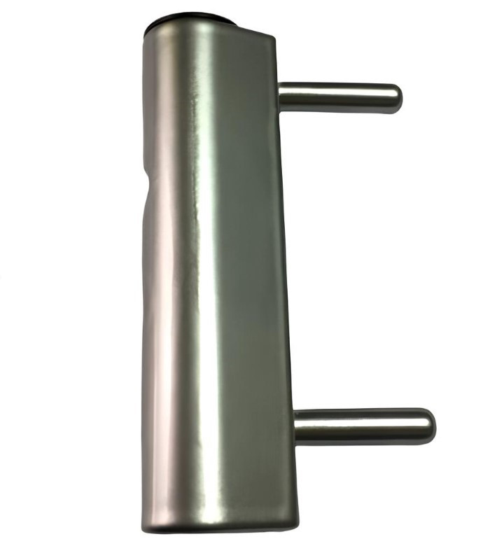 Петля Кутова опора стулки металопластикового вікна Schuco VarioTec Design CT 70 RS 287328 права металік, фото 1